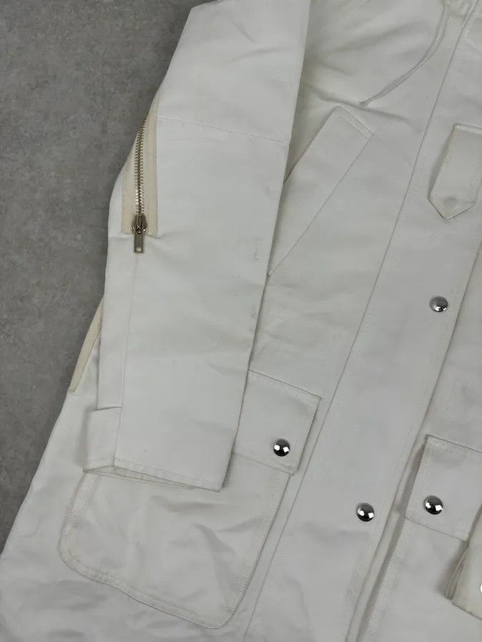 Givenchy SS2016 Givenchy Sample White Multi-Pocket Parka Coat by Riccardo Tisci Size S / US 4 / IT 40 - 8 Thumbnail