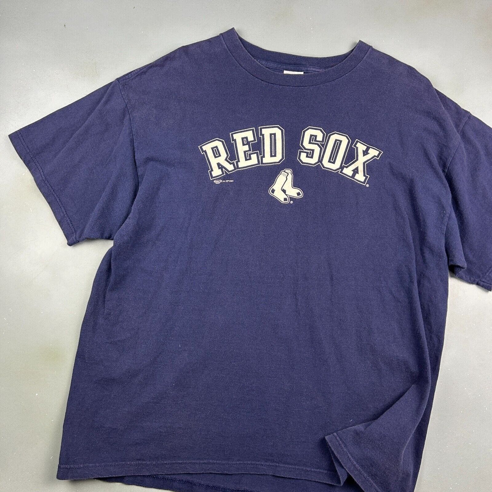 Delta VINTAGE 2001 | Boston Red Sox Arch Logo MLB T-Shirt sz XL Size US XL / EU 56 / 4 - 2 Thumbnail