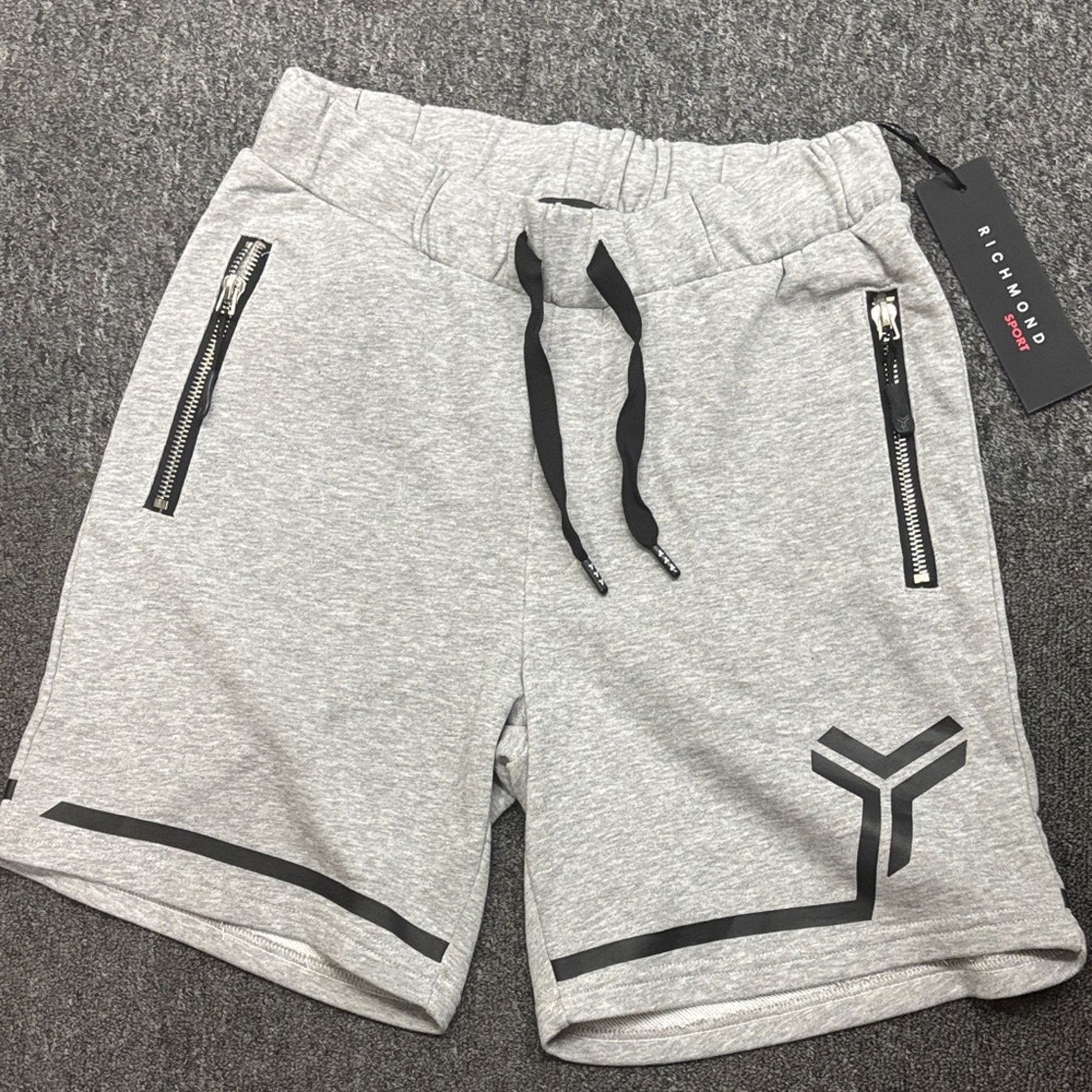 Other Richmond Men's Athletic Gray Shorts with Black Accents Siz L Size US 38 / EU 54 - 1 Thumbnail