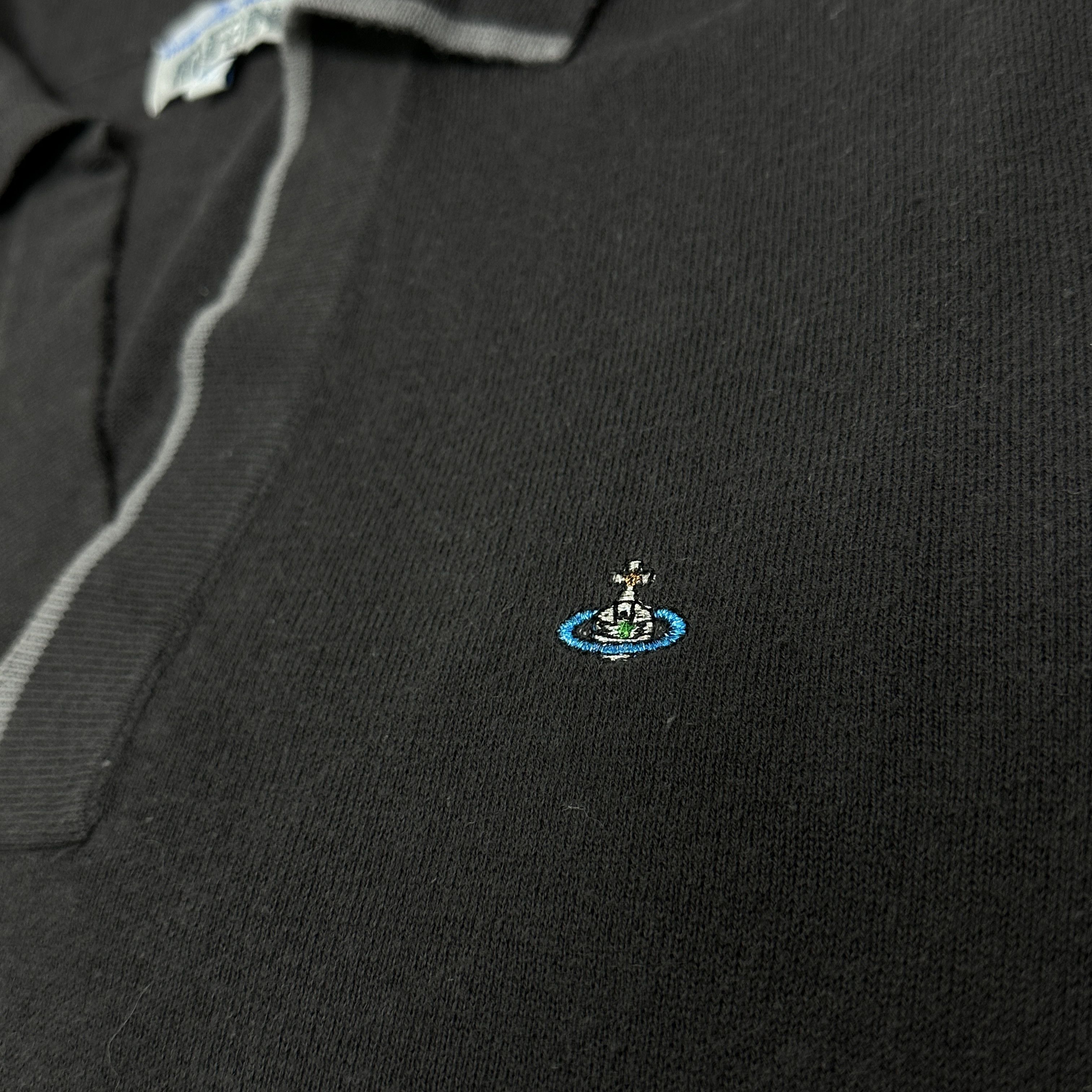 Vivienne Westwood Vintage Old Money Vivienne Westwood Sweater Polo T-shirt 00s Size XL / US 12-14 / IT 48-50 - 7 Thumbnail