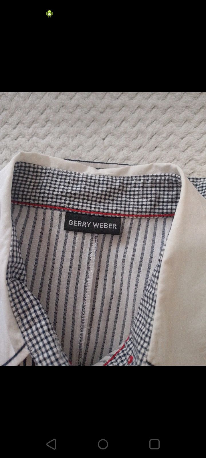 Gerry Weber striped shirt Size XL / US 12-14 / IT 48-50 - 2 Thumbnail