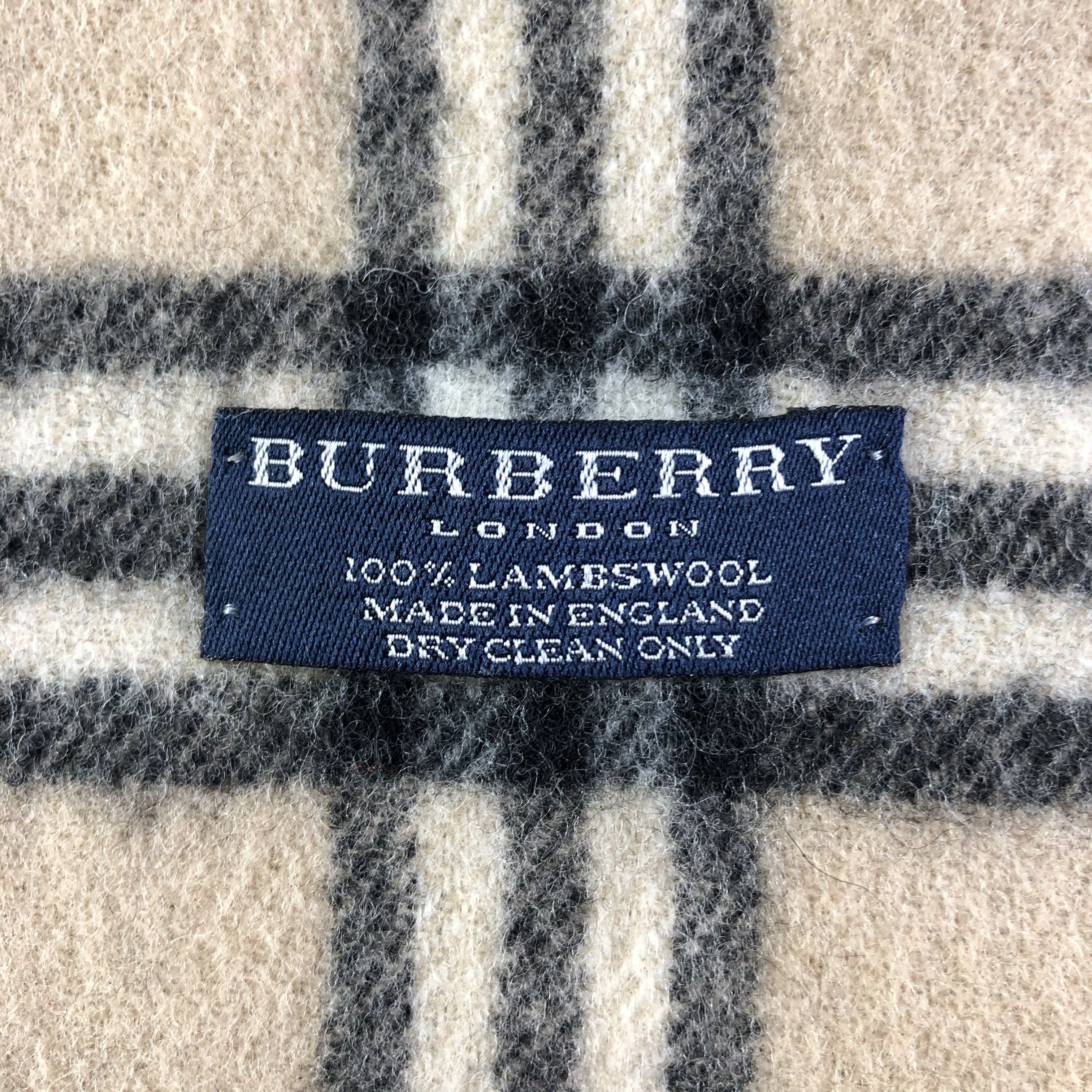 Burberry Burberry Wool Scarf / Muffler / Neckwear Size ONE SIZE - 5 Thumbnail