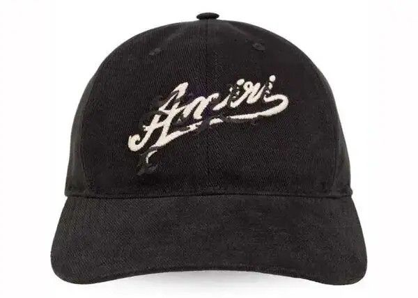Amiri o1mle0326 Size: OS / Baroque Logo Dad Hat / Cap in Black Size ONE SIZE - 1 Preview