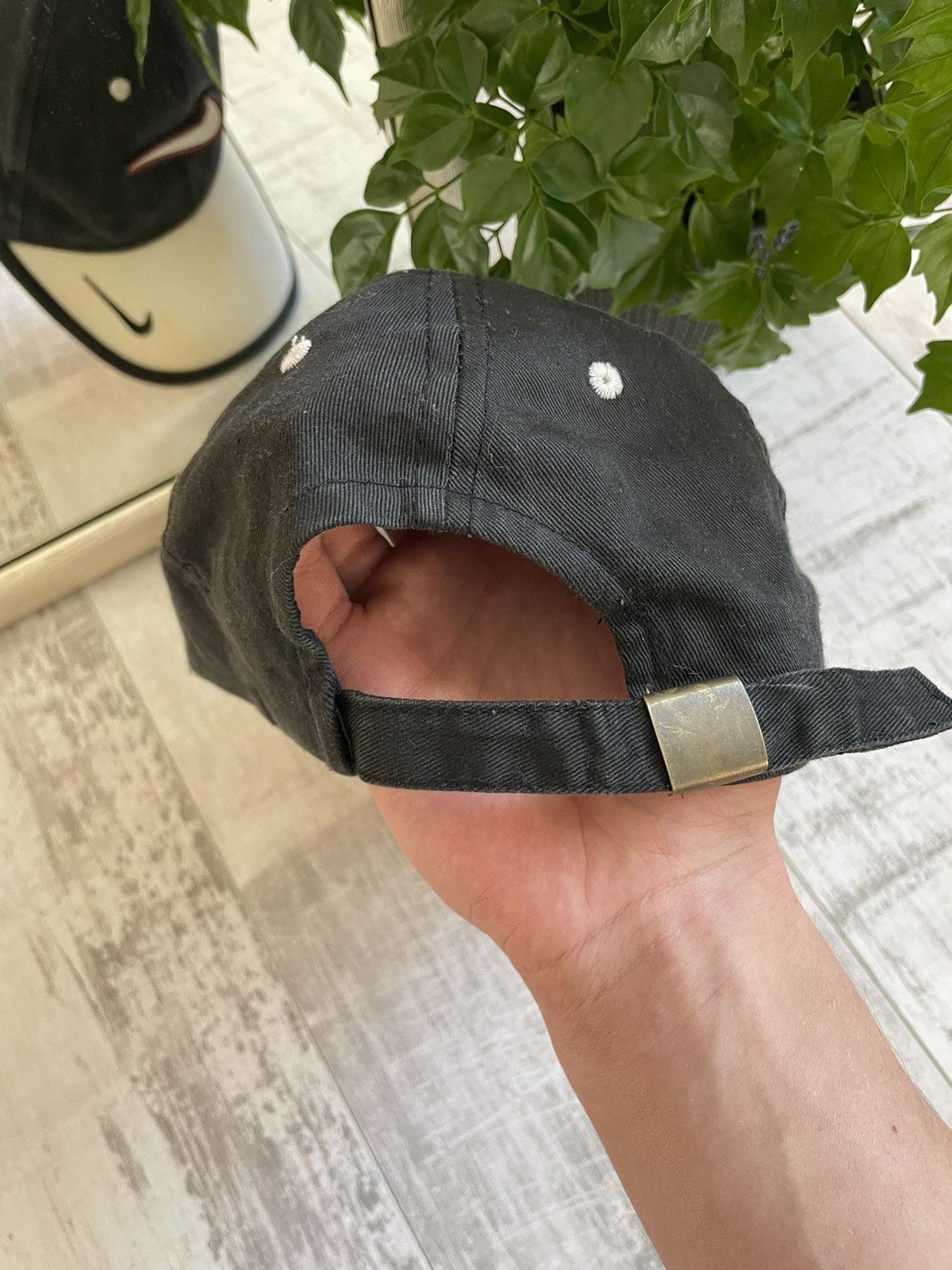 Nike Nike 80’s Vintage Swoosh Y2K Hat Cap USA Size ONE SIZE - 7 Thumbnail