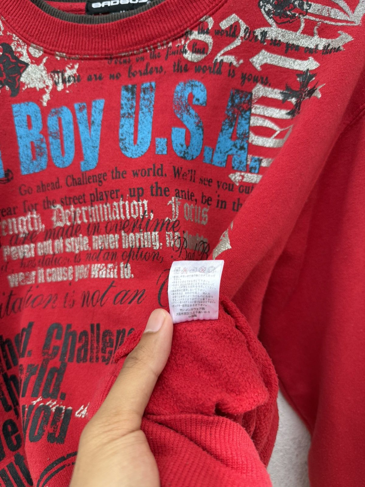 If Six Was Nine 2000s Archive Bad Boy Hard Cross Wild Poems Anarchy Punk Size US L / EU 52-54 / 3 - 6 Thumbnail