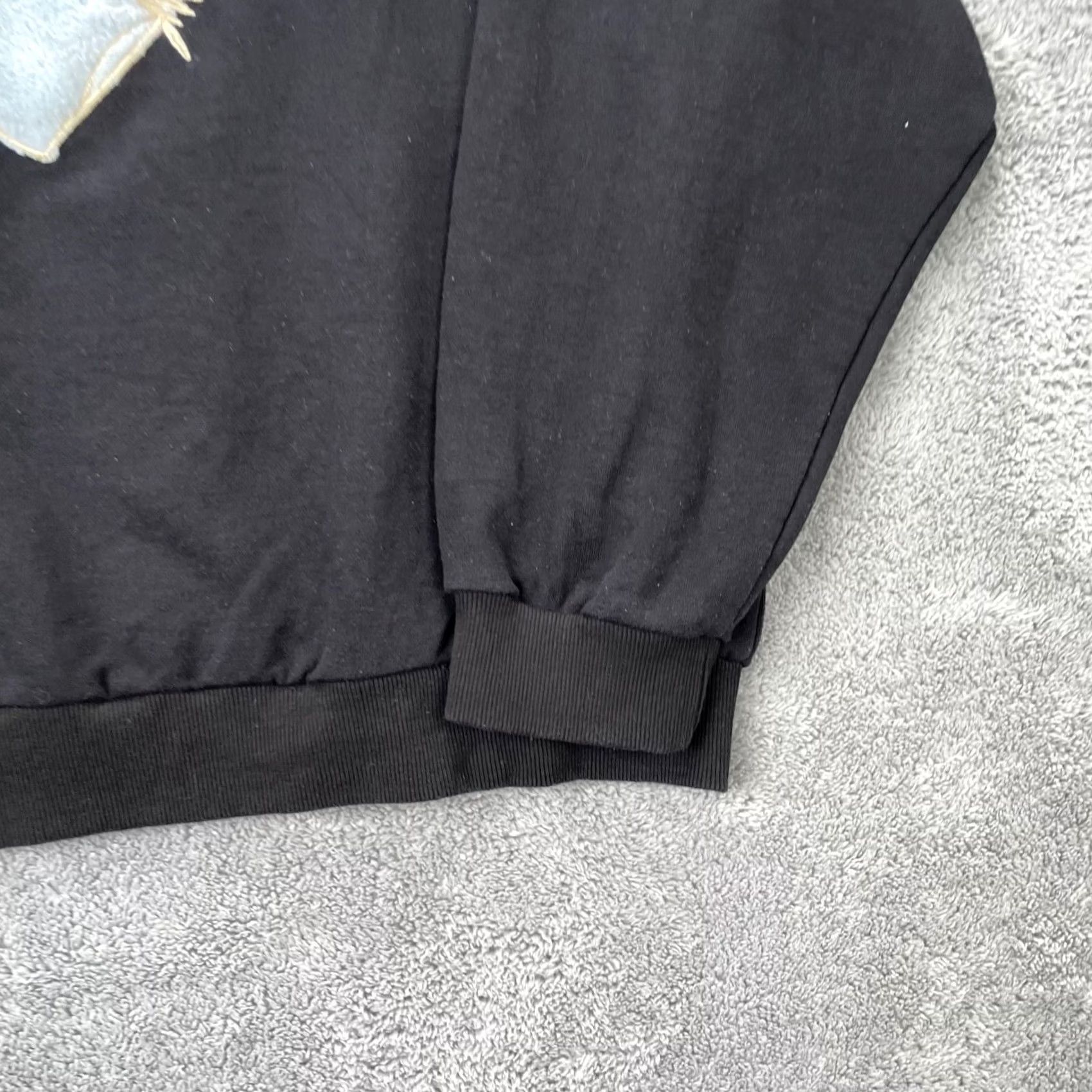Vintage Aelfric Eden Sweatshirt Mens Large Black Embroidered Heart Barbed Wire Flame Logo Pullover Knit Casual Shirt/Top Size US L / EU 52-54 / 3 - 2 Thumbnail