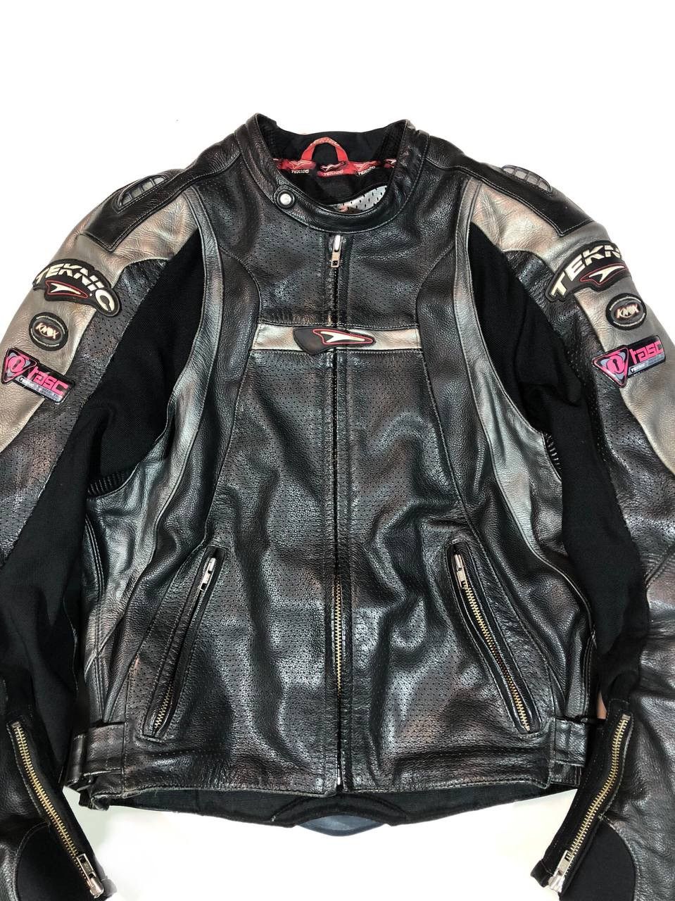 Other Teknic Leather Moto Racing Jacket Size US M / EU 48-50 / 2 - 5 Thumbnail