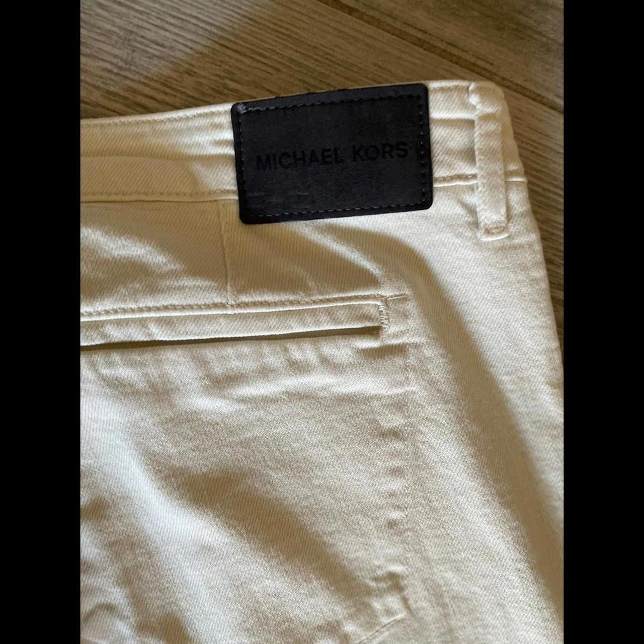 Michael Kors Grant outlets Classic White Stretch Jeans, Size 34