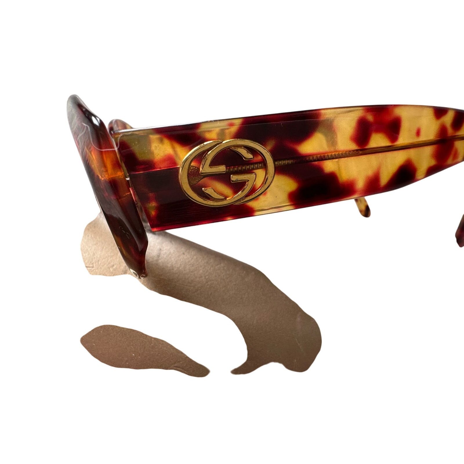 Gucci Gucci Butterfly Tortoise Shell GG 2195/S Women's Sunglasses Size ONE SIZE - 17 Thumbnail