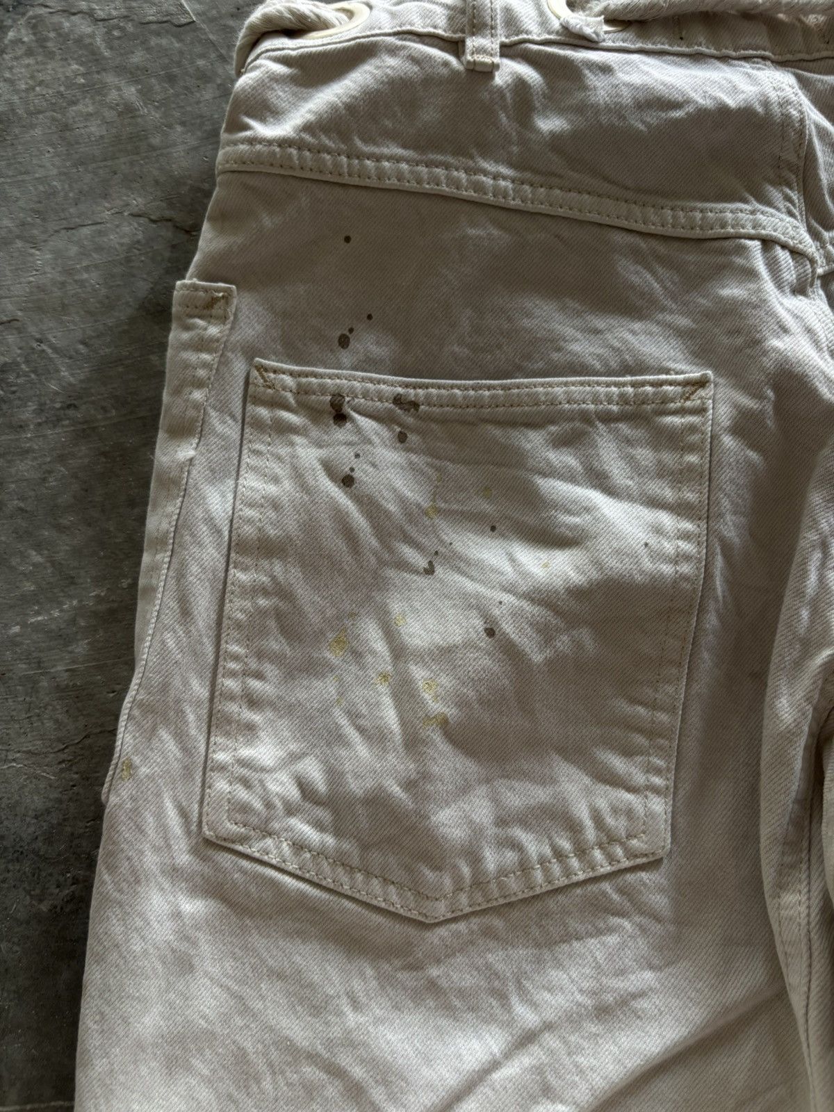 Vintage WE THE FREE wide baloon pant kapital inspired dirty splatter Size US 30 / EU 46 - 17 Thumbnail