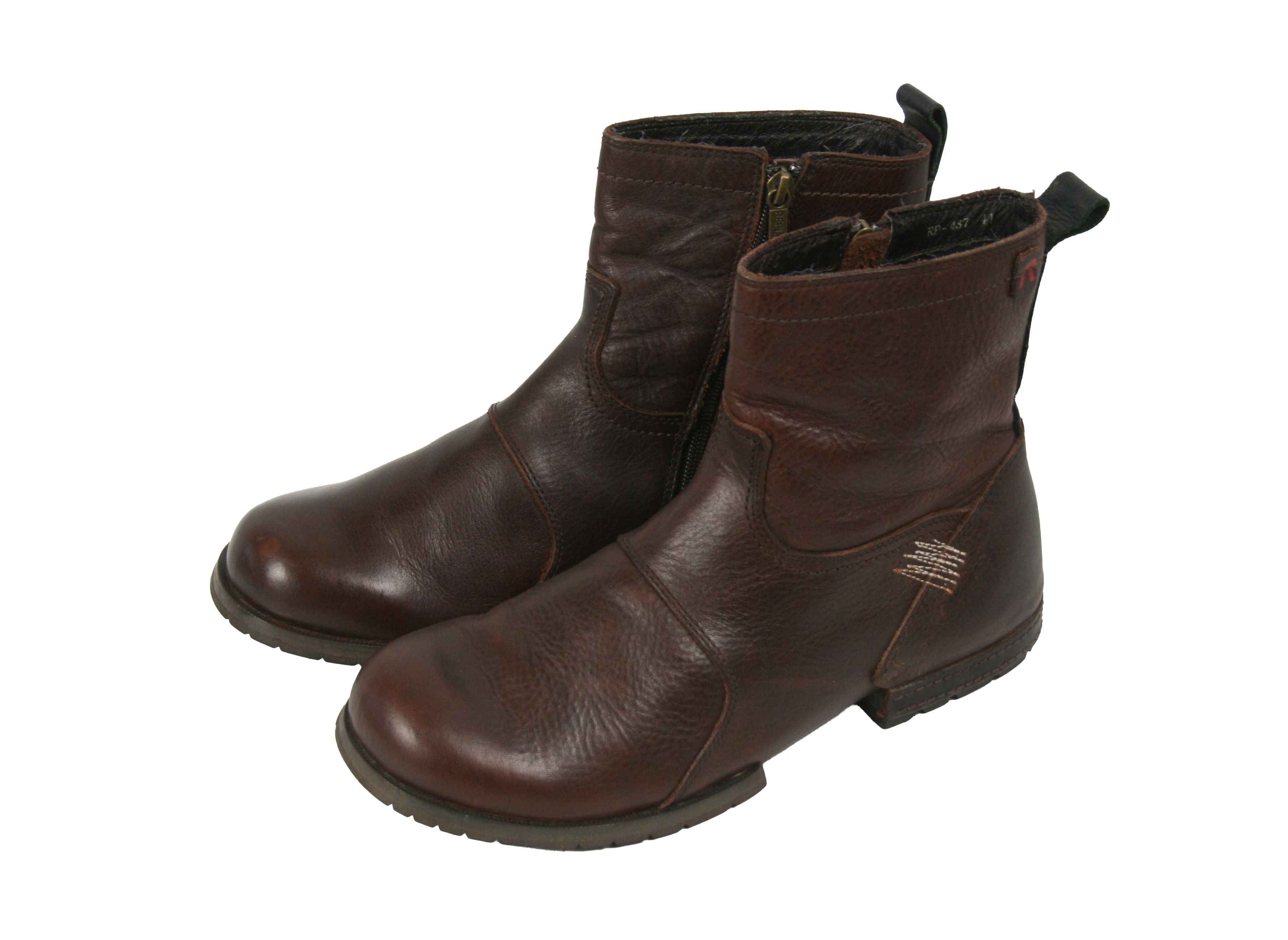 Replay 00S Avant Garde Biker Side Zip Boots Vintage Size US 8 / EU 41 - 3 Thumbnail