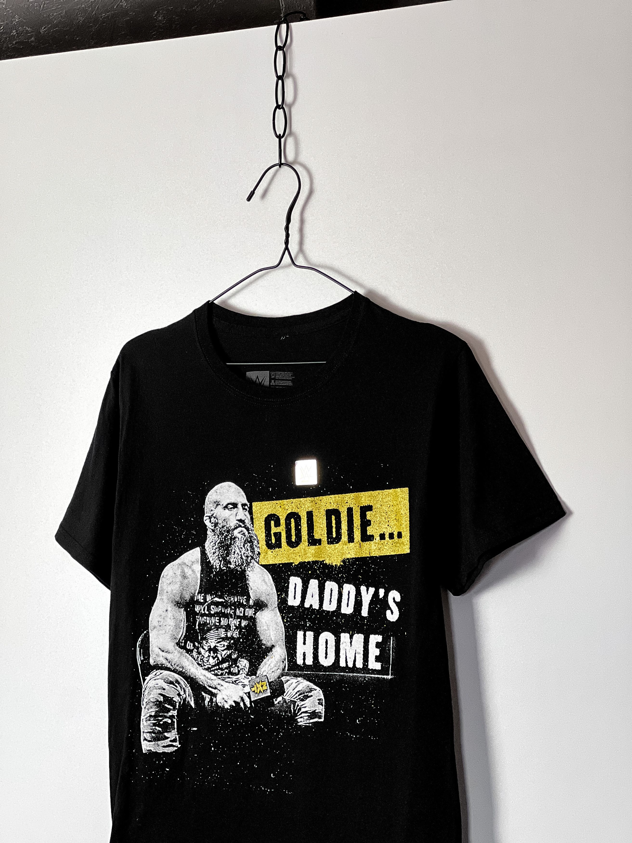 WWE WWE GOLDIE ROGERS “Daddy’s Home” 2019 Men`s Black T-Shirt Size US S / EU 44-46 / 1 - 7 Thumbnail