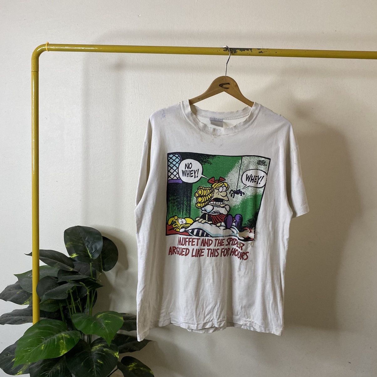 Vintage 1990s Bill Amend's Foxtrot Comics Promo Tshirt Distressed Size US L / EU 52-54 / 3 - 1 Thumbnail