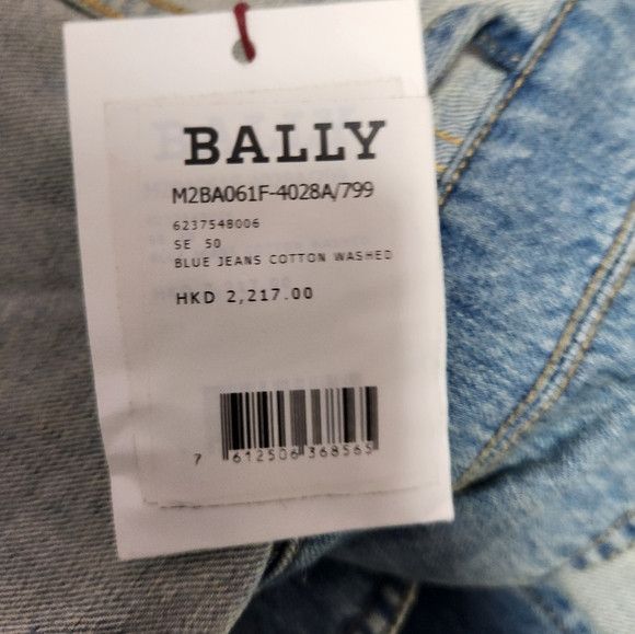 Bally Bally Switzerland BlueDenim Shirt Jacket elaxed Fit Size Size US L / EU 52-54 / 3 - 5 Thumbnail