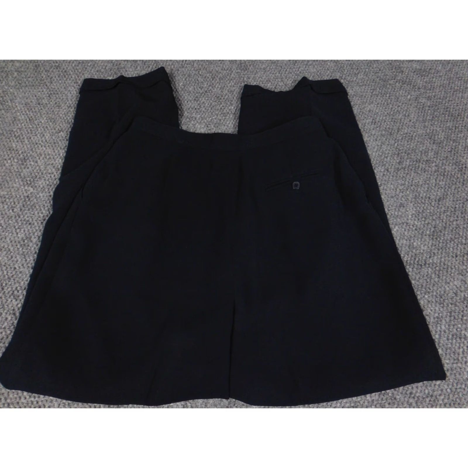 Jones New York Jones New York Womens Pants 14 Blue Straight Zip Trousers Dress Pants Regular 30in Inseam Pockets Size 36" / US 14 / IT 50 - 4 Thumbnail