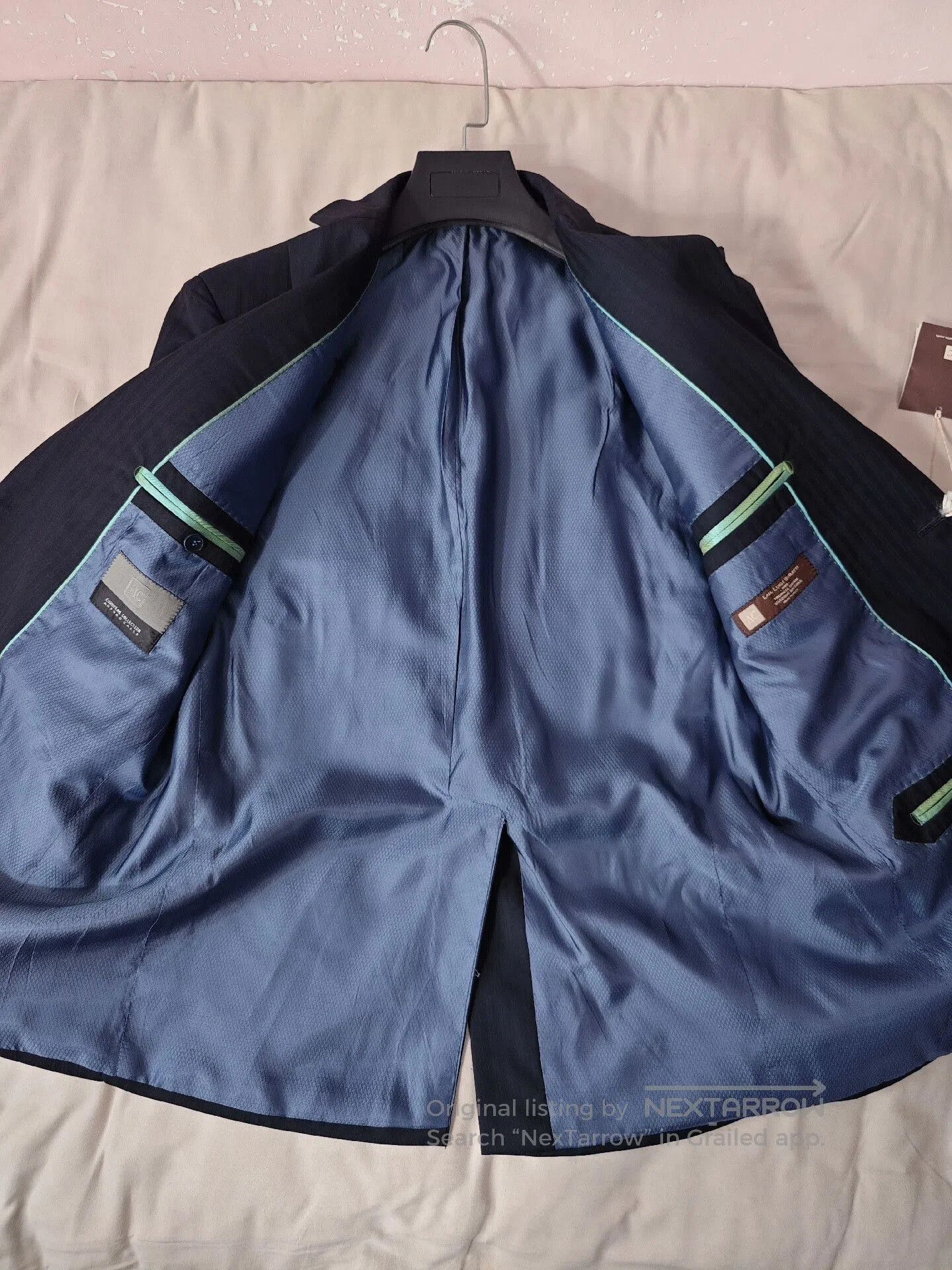 Japanese Brand Italian Wool Suit by Arturo Calle. Size US M / EU 48-50 / 2 - 9 Thumbnail