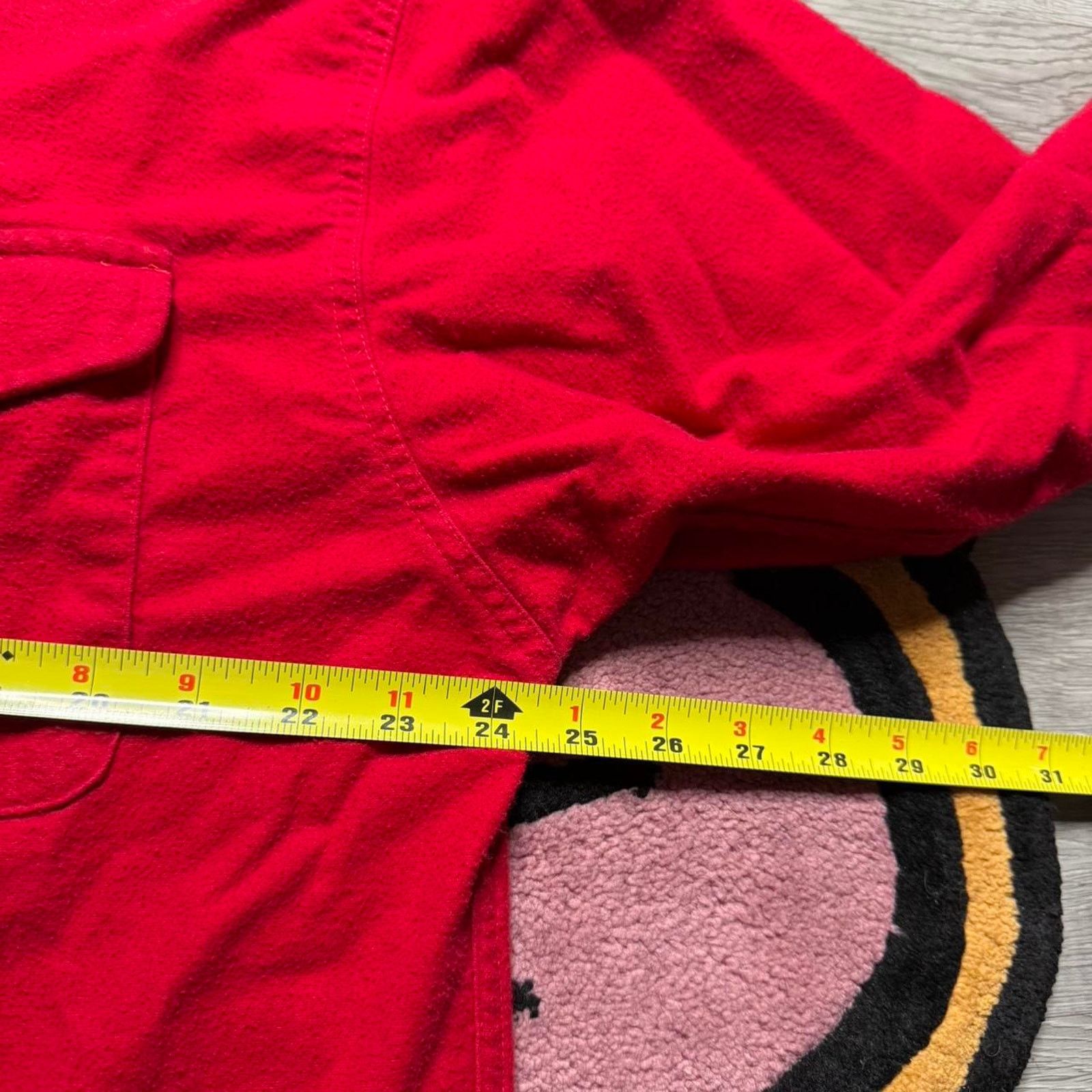 Eddie Bauer Eddie Bauer Casual Button Up Flannel Shirt Size XL Red Size US XL / EU 56 / 4 - 4 Thumbnail