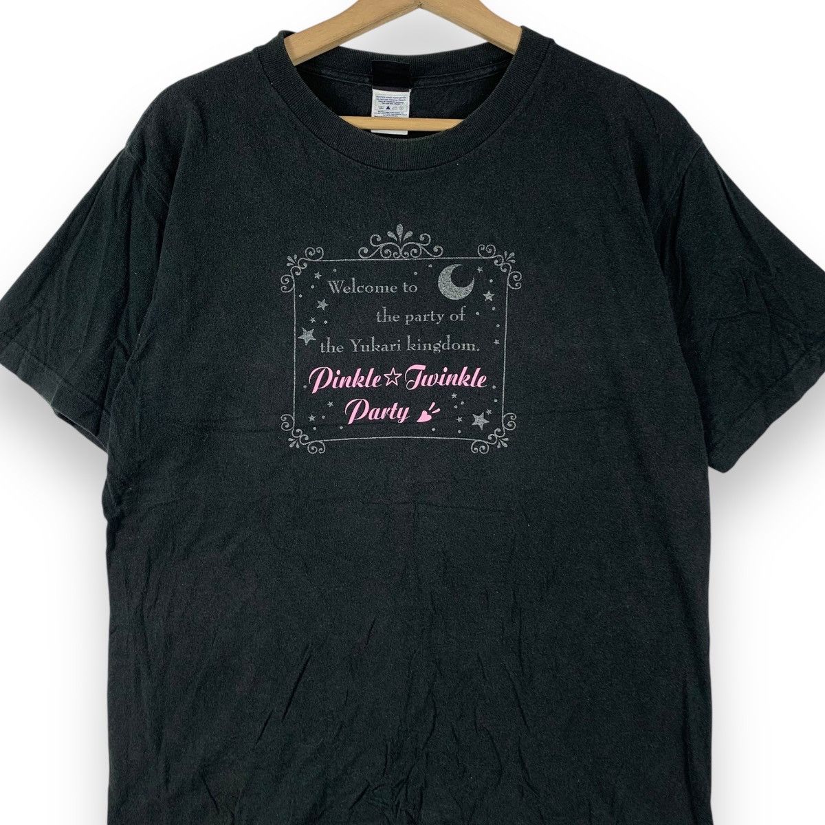Vintage YUKARI TAMURA KINGDOM Pinkle Twinkle Party Tee Shirt Top Size US L / EU 52-54 / 3 - 3 Thumbnail
