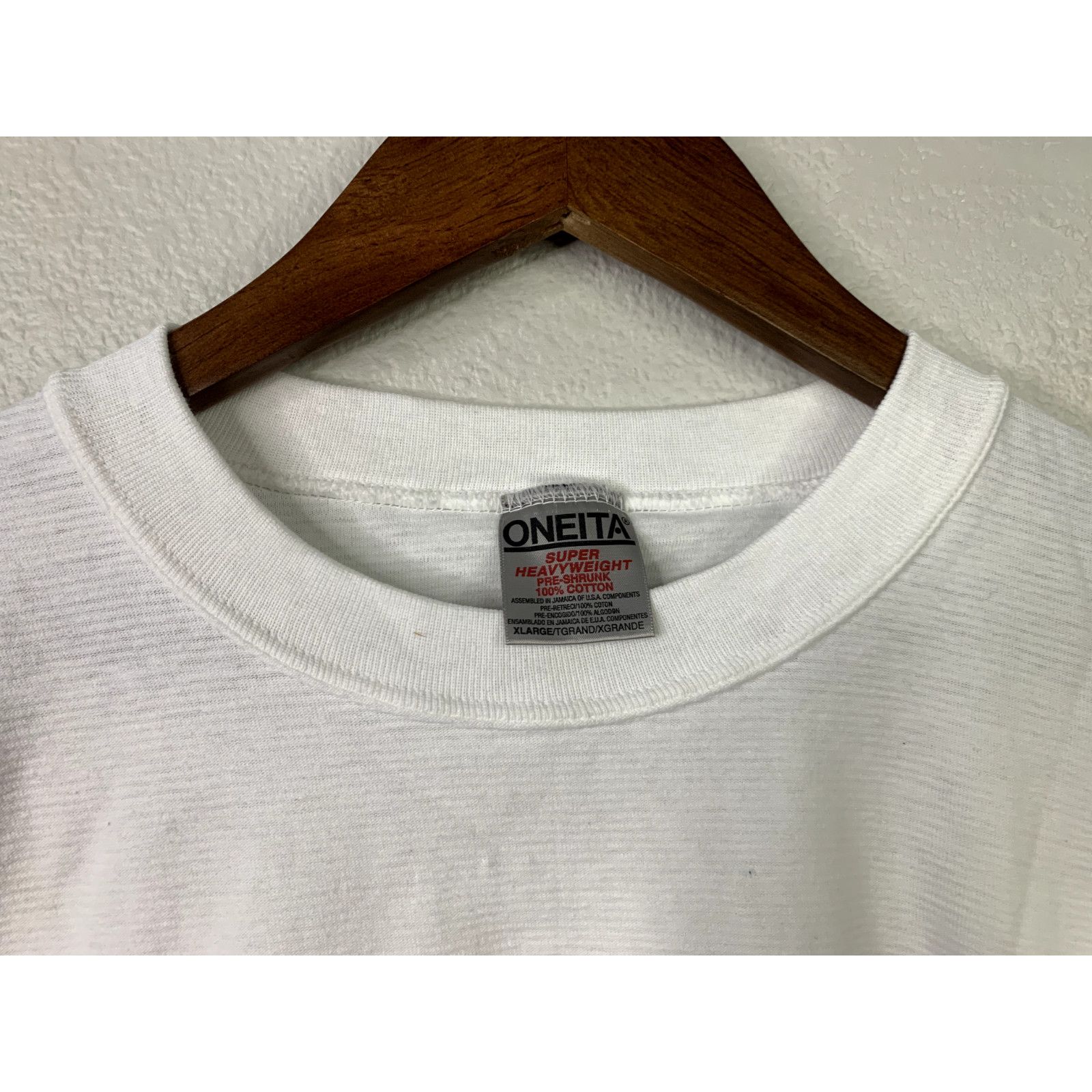 Vintage Vintage Pennsylvania Gettysburg XL White Striped Shirt Size US XL / EU 56 / 4 - 3 Thumbnail