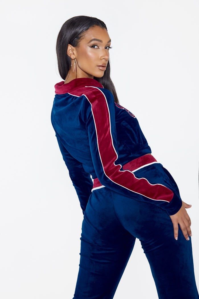 Jaded London Jaded London Y2K co-ords zip up velour cropped pullover Size M / US 6-8 / IT 42-44 - 2 Thumbnail