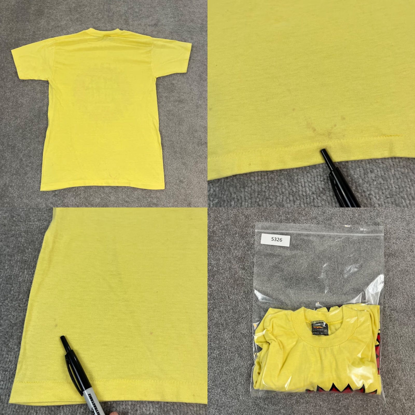 Vintage VINTAGE Skimmers Shirt Mens M Yellow Music Brasm Works Trumpet Graphic T Size US M / EU 48-50 / 2 - 8 Thumbnail