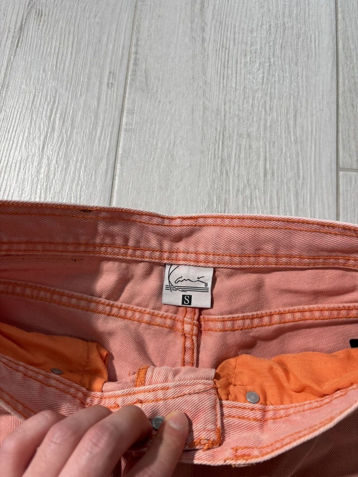Karl Kani Karl Kani Jeans Cargo WorkWear Style Back Logo Size US 30 / EU 46 - 8 Thumbnail