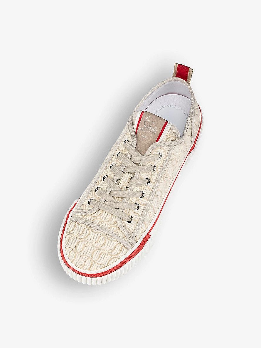 Christian Louboutin o1s1wg110925 Sneakers in Beige Size US 11 / IT 41 - 3 Thumbnail