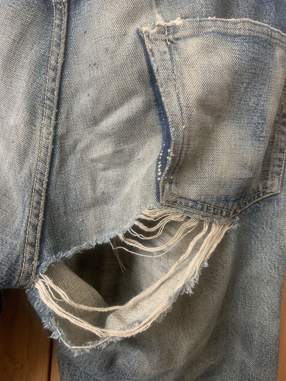 Japanese Brand Distress Japanese denim Size US 36 / EU 52 - 10 Thumbnail