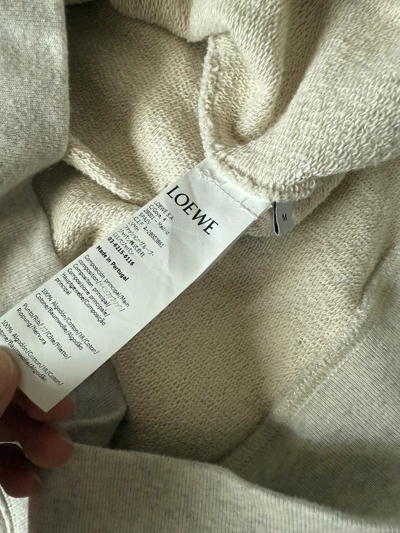 Loewe LOEWE Letter logo embroidered hoodie Size M / US 6-8 / IT 42-44 - 6 Thumbnail
