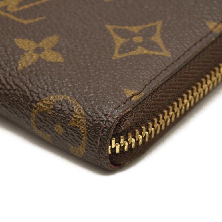 Louis Vuitton Louis Vuitton Monogram Clemence Wallet Fuchsia GI0196 Size ONE SIZE - 5 Thumbnail