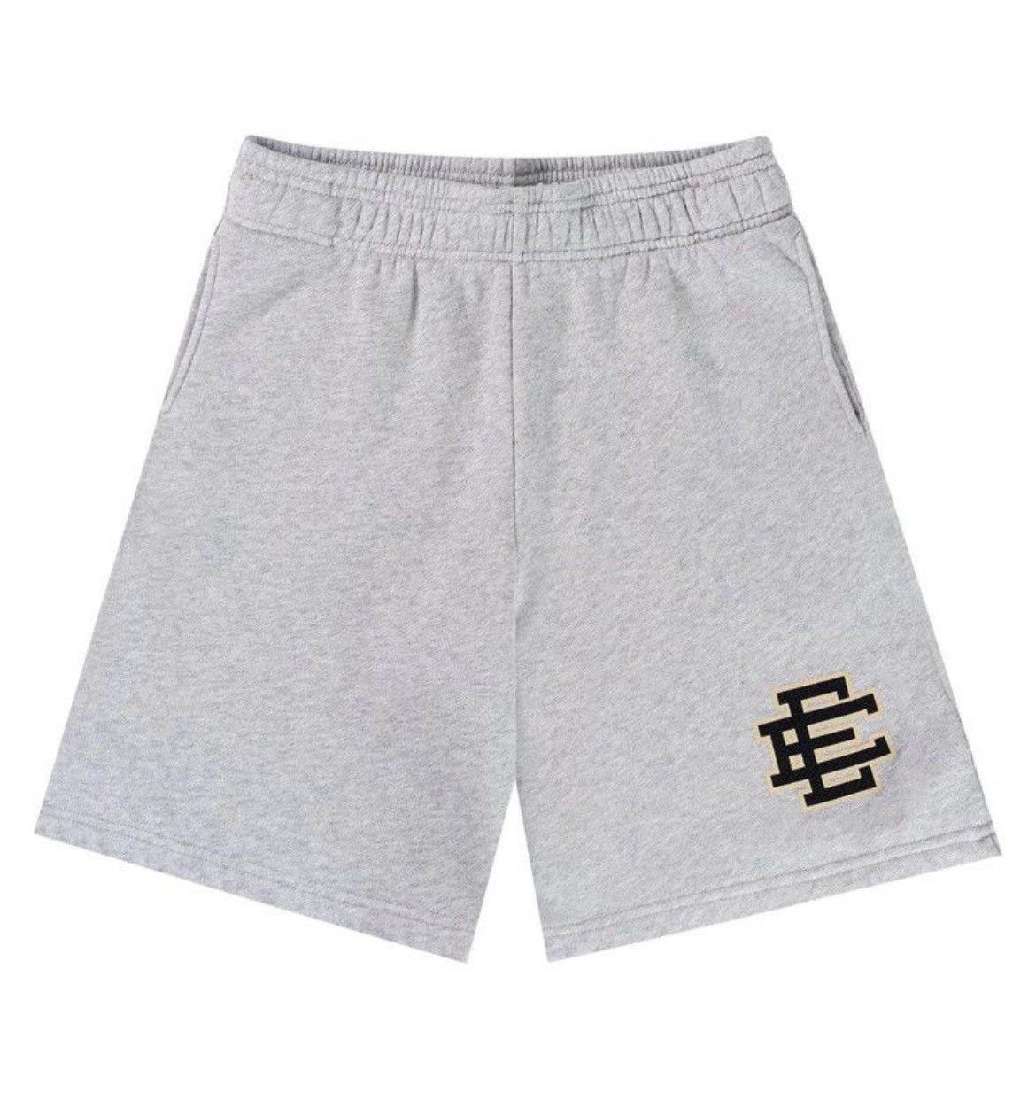 Eric Emanuel Eric Emanuel Grey w black EE Baggy Sweat Shorts Medium Size US 30 / EU 46 - 1 Thumbnail
