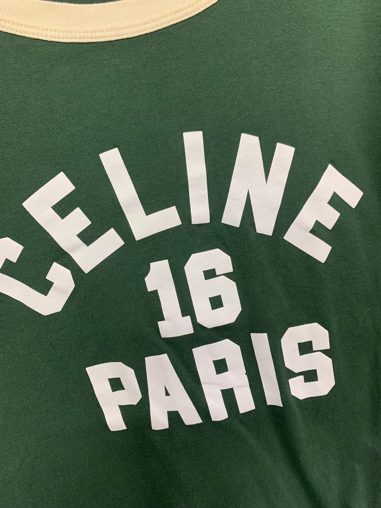 Celine Celine Green Print Short-Sleeve Tee M New Size M / US 6-8 / IT 42-44 - 2 Thumbnail