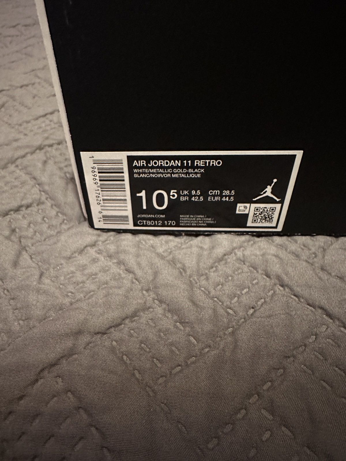 Jordan Brand JORDAN 11 RETRO 'GRATITUDE / DEFINING MOMENTS' Size US 10.5 / EU 43-44 - 8 Thumbnail