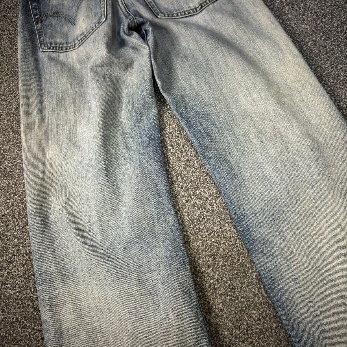 14th Addiction Vintage 90s Levis 502 Faded 2 Tone Distressed Denim W30 Size US 30 / EU 46 - 7 Thumbnail