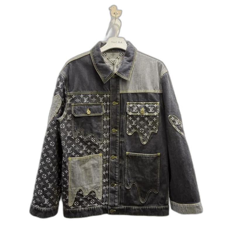 Louis Vuitton Louis Vuitton Nigo Embroidered Denim Jacket -2505 Size US M / EU 48-50 / 2 - 1 Thumbnail