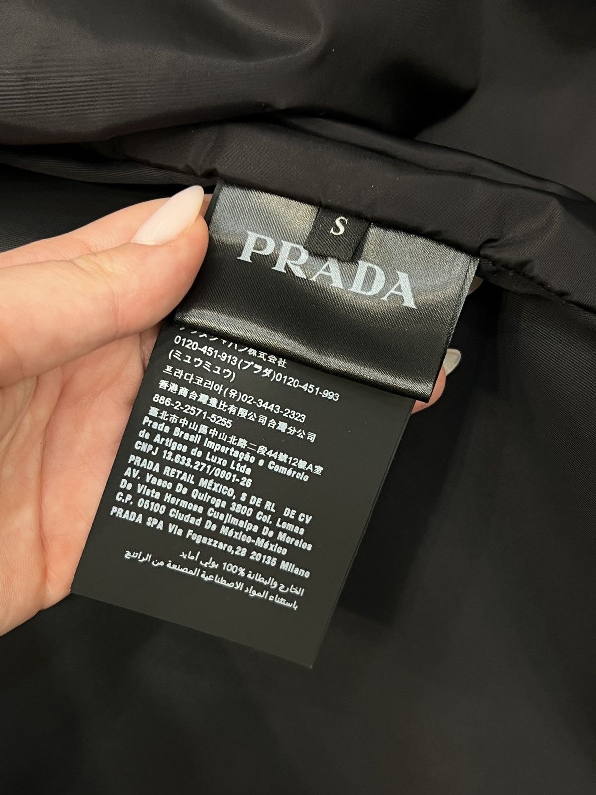 Prada Prada Black Re-nylon Blouson Jacket Size US S / EU 44-46 / 1 - 6 Thumbnail