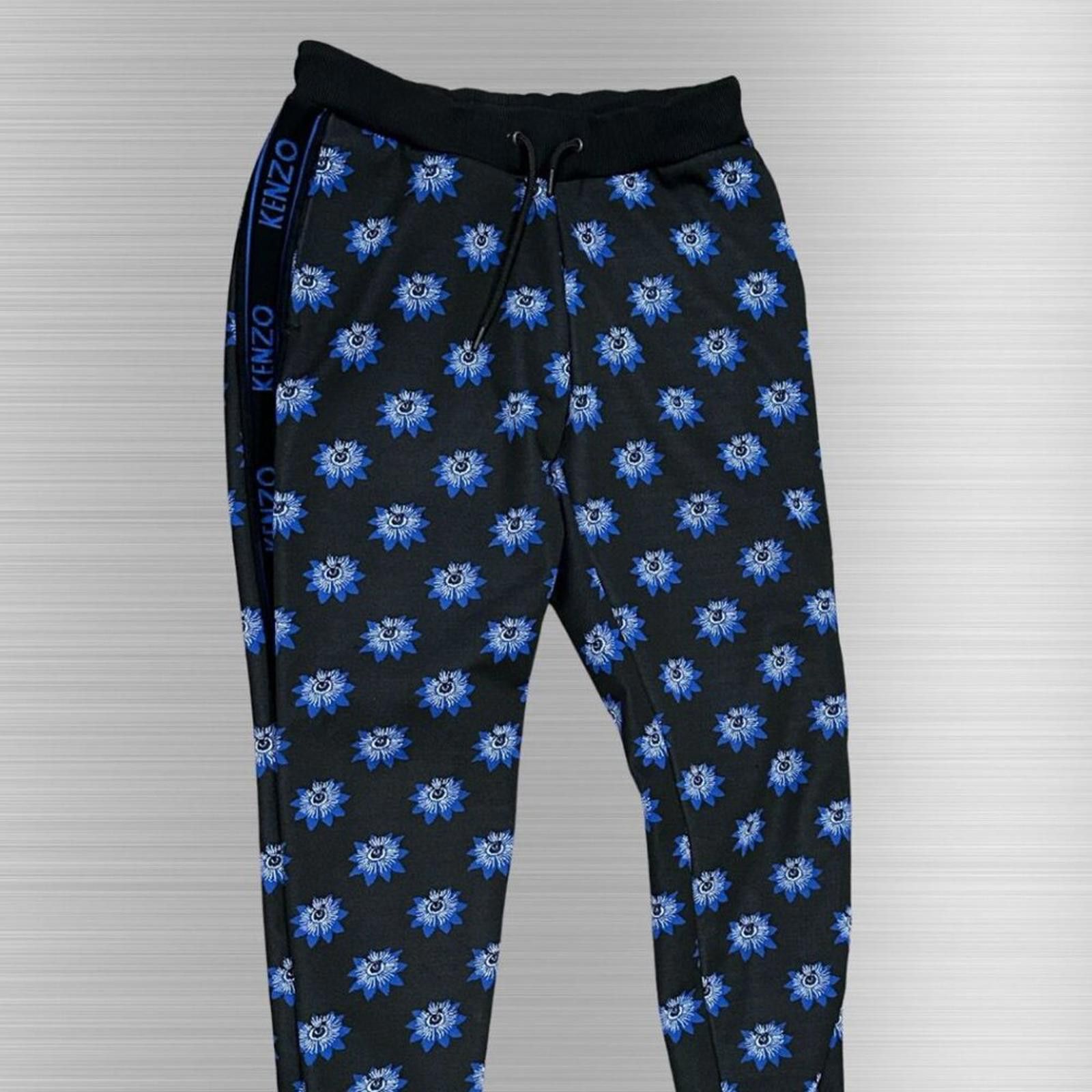 Kenzo 🌟 Kenzo Floral Logo Joggers - Size XS 🌟 Size 26" / US 2 / IT 38 - 2 Thumbnail