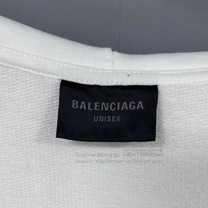 Balenciaga Balenciaga White Sticky Note Hoodie Size US S / EU 44-46 / 1 - 4 Thumbnail