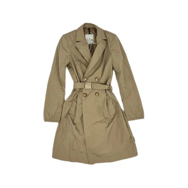 Moncler Moncler Solid Color Fashion Trench Coat Size US XXS / EU 40 - 1 Thumbnail