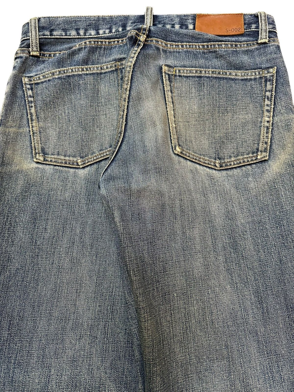 Uniqlo Vintage Japanese Uniqlo Mud Faded Wash Distress Style Jeans Size US 31 - 6 Thumbnail