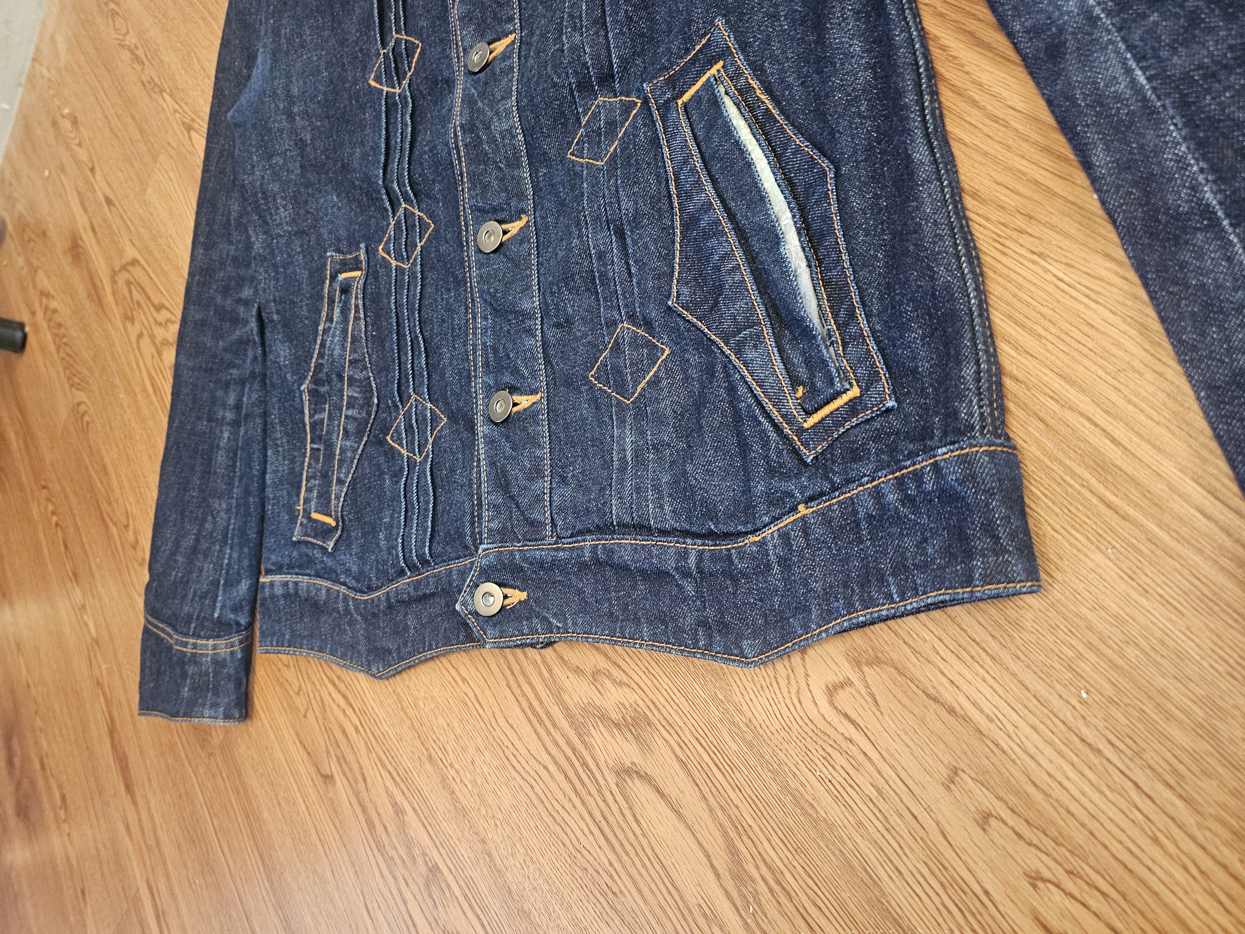 Japanese Brand Vintage No Crossing Japan Western Denim Jacket Size US M / EU 48-50 / 2 - 4 Thumbnail