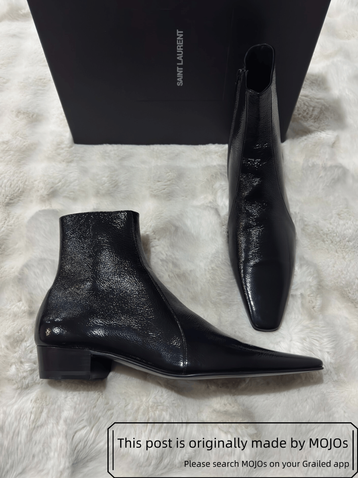 Saint Laurent Paris Sz 44 Saint Laurent Paris Rainer 30 Boots mojos5831 Size US 11 / EU 44 - 1 Thumbnail