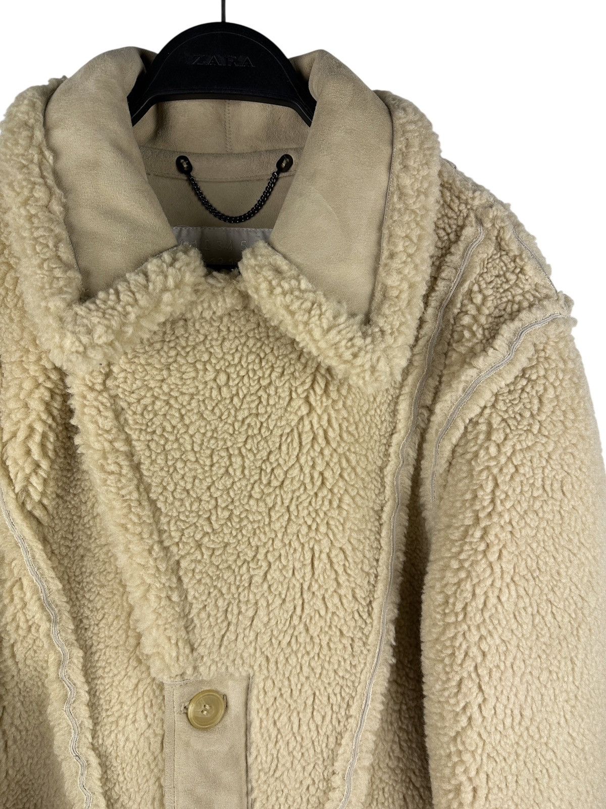 H&M × Maison Margiela Maison Margiela x H&M Reversed Shearling Coat Re-edition Size US L / EU 52-54 / 3 - 3 Thumbnail
