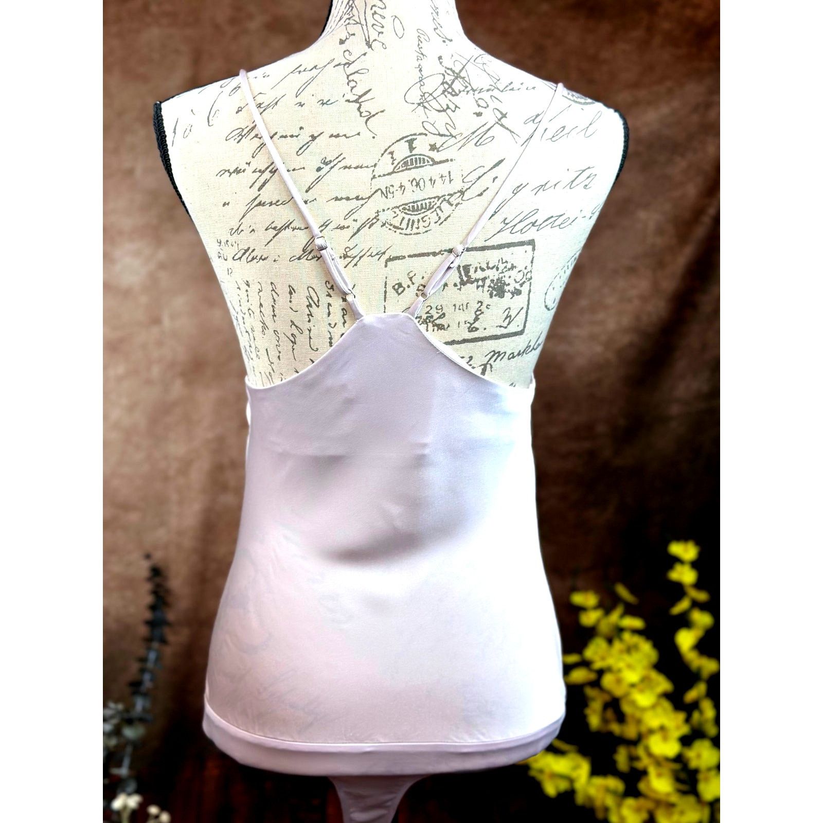 ASTR The Label Drape Front Satin V Back Astr The Label Bodysuit Champagne S Size S / US 4 / IT 40 - 15 Thumbnail