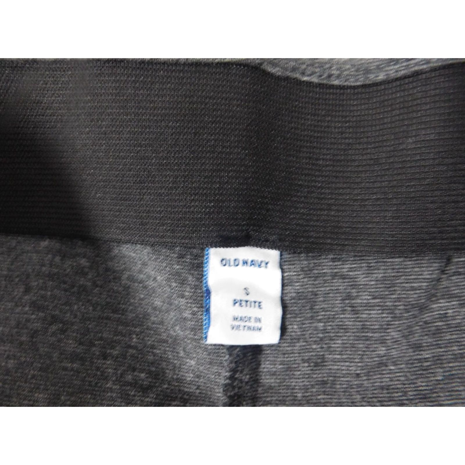 Old Navy Old Navy Skirt Womens Petite PS Gray A-Line Short Stretch Zipper Canvas Polyester Casual Vintage No Size 28" / US 6 / IT 42 - 6 Thumbnail
