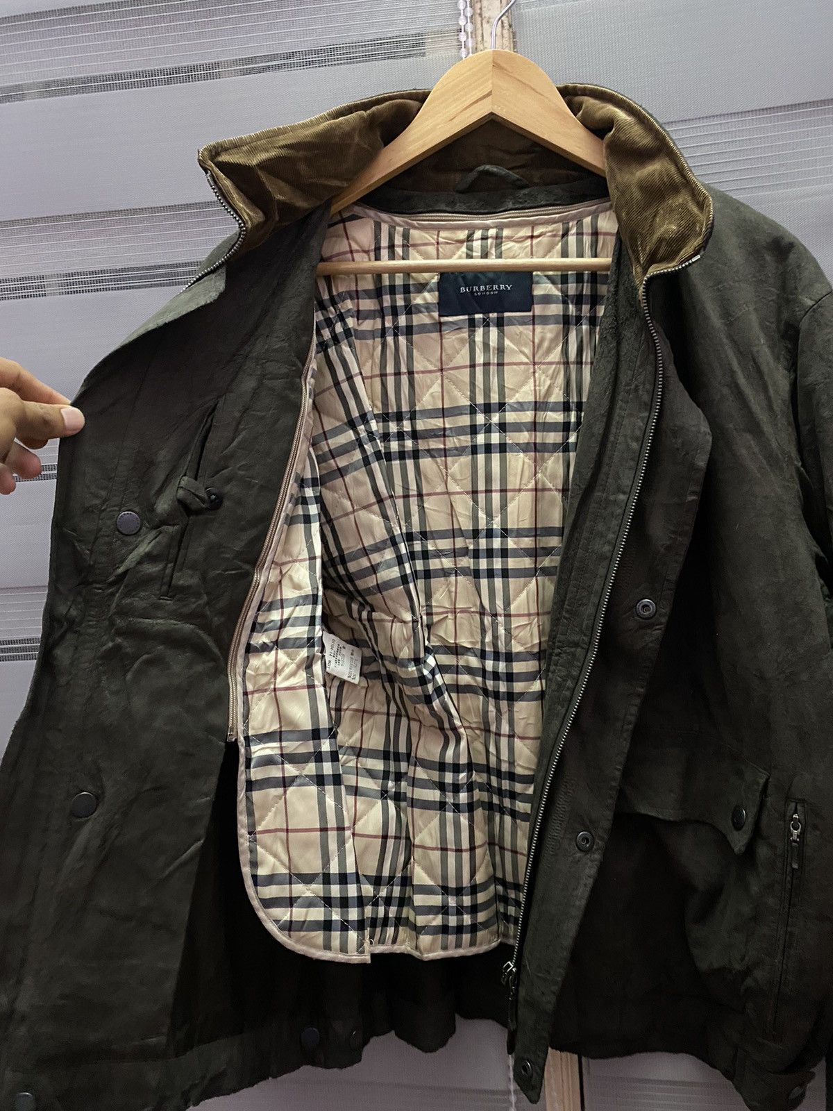 Burberry Vintage 90s Burberrys Novacheck Jacket Size US L / EU 52-54 / 3 - 4 Thumbnail
