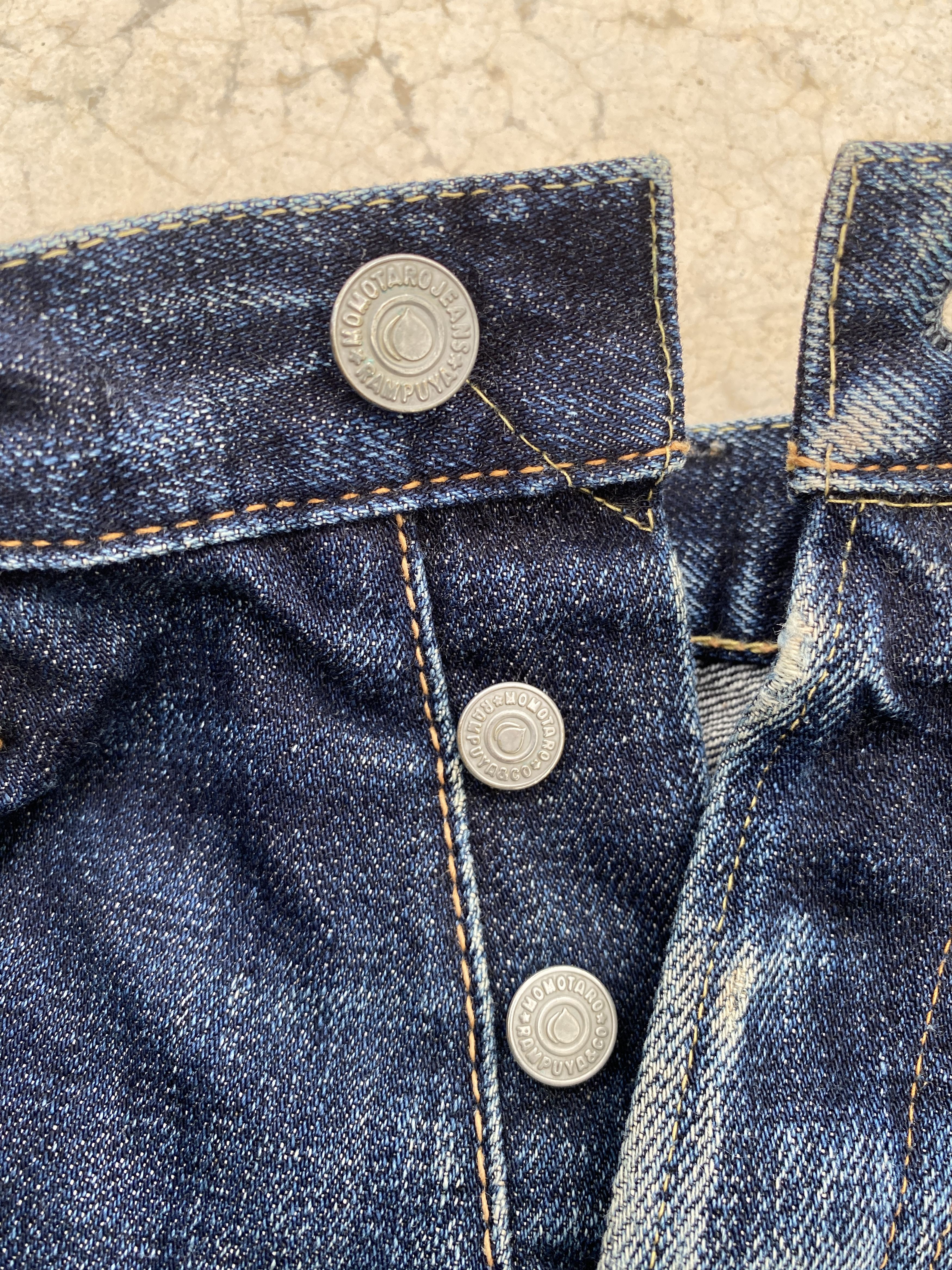 Japanese Brand Momotaro Selvedge Jeans Size US 33 - 12 Thumbnail