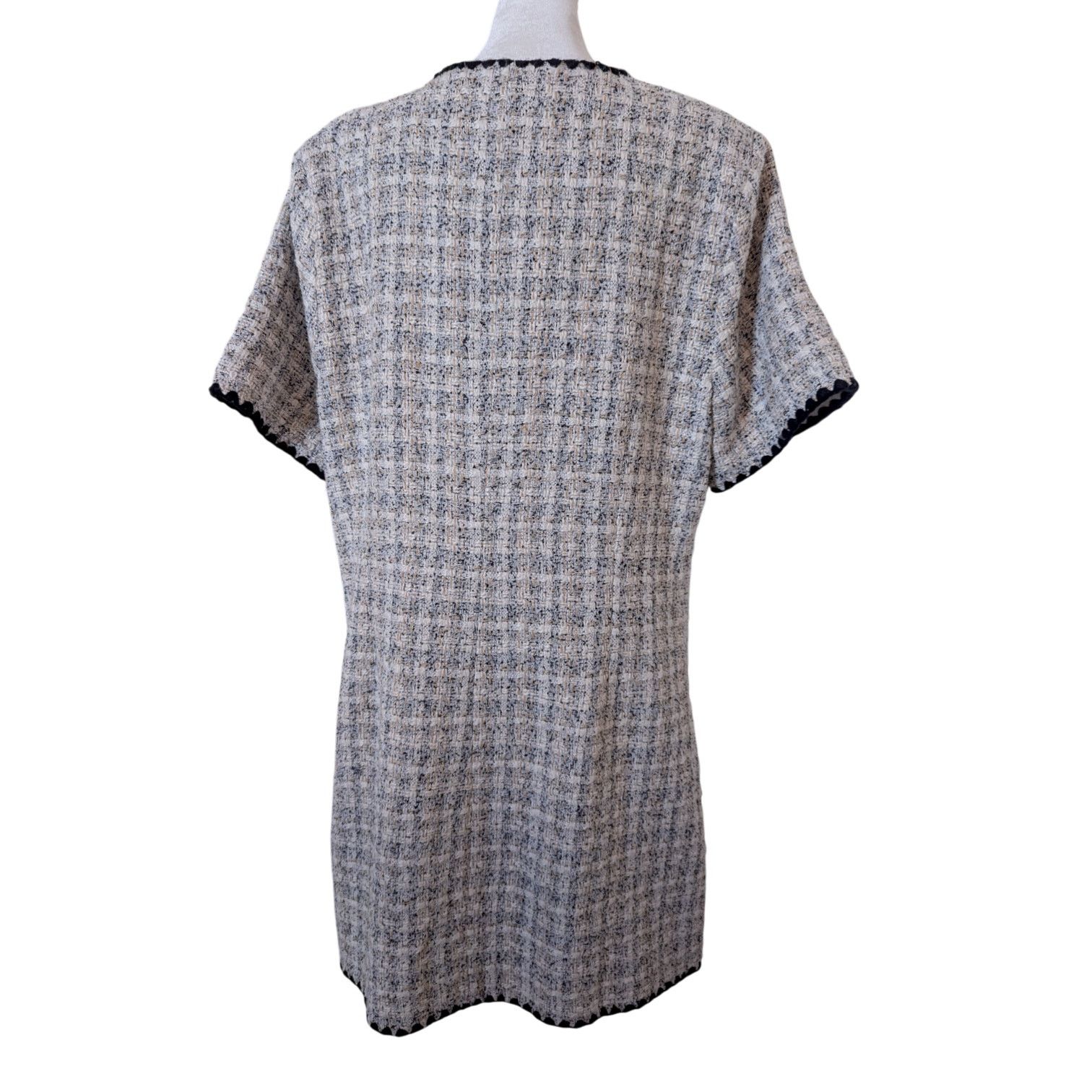 Other NWOT Pomander Place White Tweed Josephine Dress XXL Size XXL / US 16-18 / IT 52-54 - 6 Thumbnail