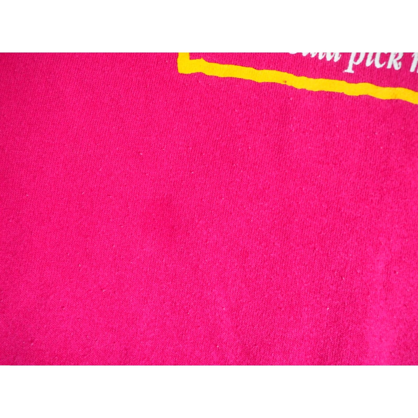 Hanes **VTG 90s Hanes Pink Flower Floral Art USA Pullover Sweatshirt XL** User: VTG 90s Hanes Pink Flower Floral Art USA Pullover Sweatshirt XL Size XL / US 12-14 / IT 48-50 - 6 Thumbnail