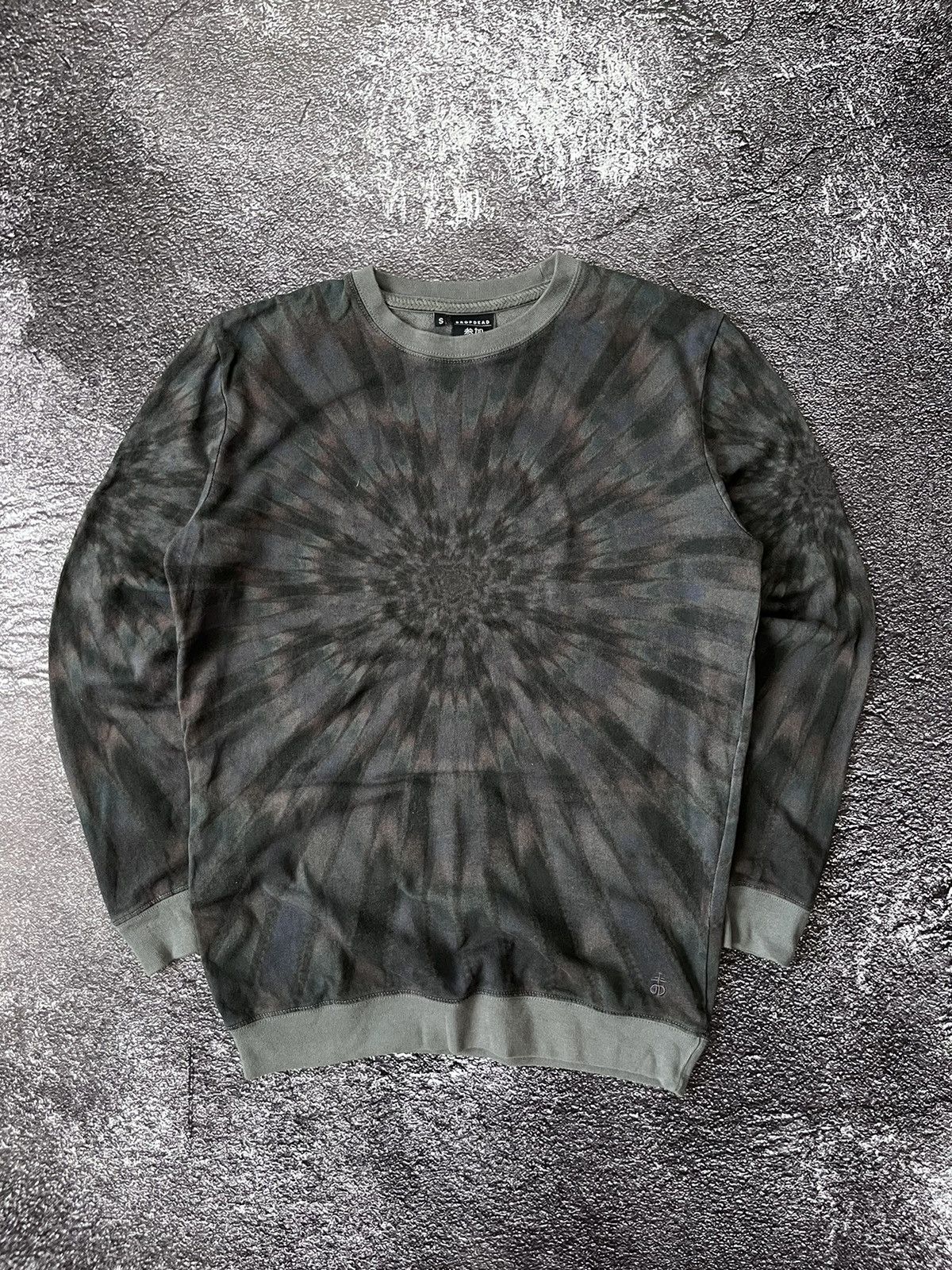 Drop Dead Clothing Vintage Drop Dead Tie Dye Grey sweatshirt Size US S / EU 44-46 / 1 - 1 Thumbnail